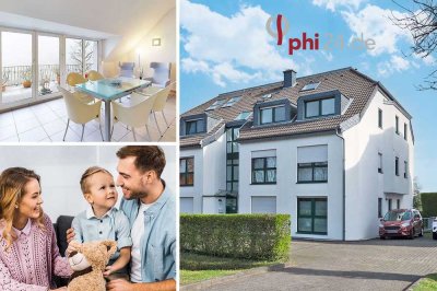 PHI AACHEN - Lichtdurchfluteter 3-Zimmer Maisonette-Traum mit Stellplatz und Balkon in Schleckheim!