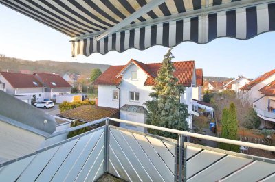 Schöne Wohnung mit Ausblick und Zusatzfläche