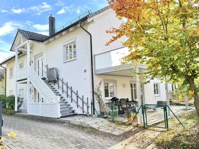 Charmante, lichtdurchflutete 6-Zimmer-Maissonettewohnung in ruhiger Lage von Riemerling