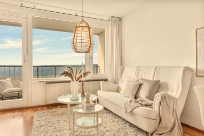 sofort einziehen und den Traum genießen - 1 Zimmer-Wohnung mit Traumblick