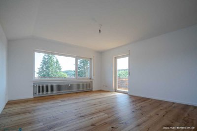 Renovierte  2,5 Zimmer Dachgeschosswohnung mit Balkon und Gartenbereich