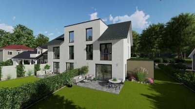 Neubau Doppelhaushälften in schöner Lage, flexible Grundrisse; Umplanung zum Mehrgenerationenhaus