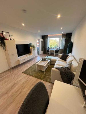 Exklusive 2 Zimmer-Wohnung in Wandsbek mit Balkon und Garten