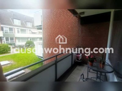 Tauschwohnung: 1-Zimmer Wohnung in Lokstedt (mit Schwimmbad und Balkon)