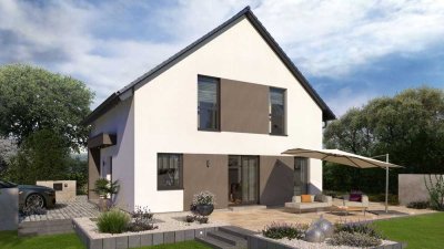 Kompaktes Ein­fa­mi­li­en­haus mit Rück­zugs­mög­lich­kei­ten - D15.2