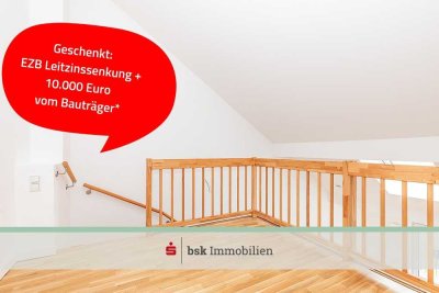 3-Zimmer-DG-Maisonette: Wohnen am See, entspannt nach Berlin