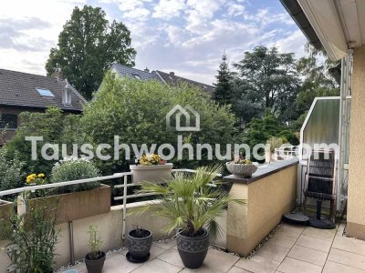 Tauschwohnung: 3 Zi. Maisonette Wohnung gr. Terrasse