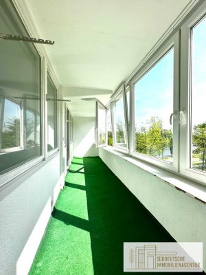 Exklusive Wohnung mit Panoramablick auf den Main : Ideal als Kapitalanlage