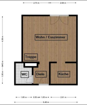 Ansprechend, freundliche, helle Wohnung an der Wöhrder Wiese, gute Anbindung zur Stadt