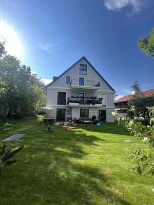 moderne, hochwertige 3-Zimmer-Gartenwohnung mit Terrasse in Harlaching (Whg 2)