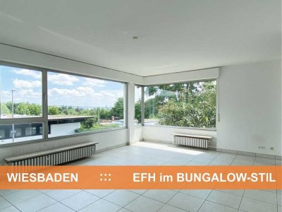 WOHNEN im GRÜNGÜRTEL von WIESBADEN   :::   BUNGALOW-STIL