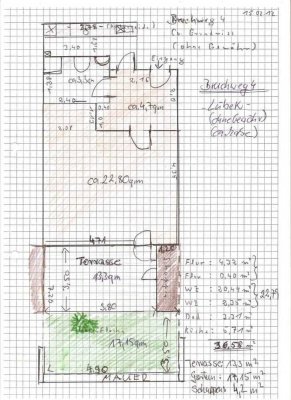 Gemütl. ETW, ruhig, hell, uneinsehbar, EBK, Süd-Terrasse, Schuppen, Garten und Tiefgaragenstellplatz