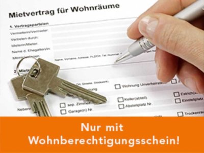 Nur mit Wohnberechtigungsschein! Wohnung für 2 Personen