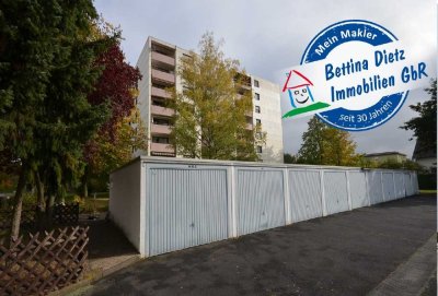 DIETZ: Vermietete 1-Zimmer-Wohnung mit Balkon und Garage in Großostheim - Ringheim!