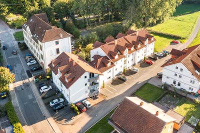 Helle 2-Zimmer Wohnung mit Terrasse und Gartenblick