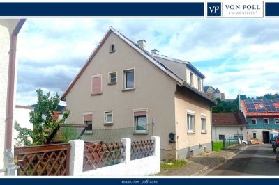 Gemütliches, teilsaniertes Einfamilienhaus mit schönem Blick auf die Ebernburg