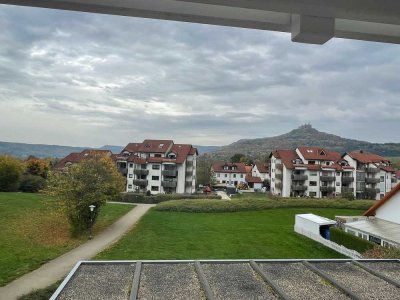 Freundliche und gepflegte 3,5-Zimmer-DG-Wohnung mit Balkon und Einbauküche in Hechingen