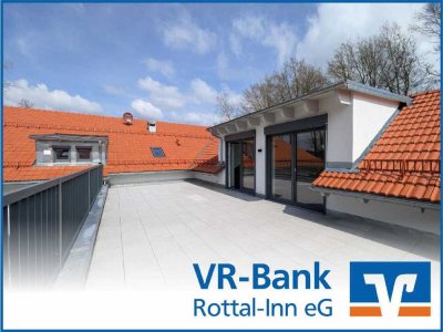 Provisionsfrei für Käufer: Exklusive, naturnahe Neubau-Dachterrassen-ETW mit 2 Carports inkl.