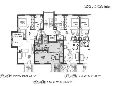 Wohnen im Paradies 41 - Wohnung Nr.7/14 , 2.OG