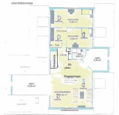 Außergewöhnliche 3-Zi.-DG-Wohnung für Individualisten im Großraum 88361 Altshausen/ Kreis Ravensburg