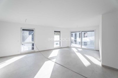 Lichtdurchflutete 4-Zimmer-Neubauwohnung ''margerita''mit großem Balkon