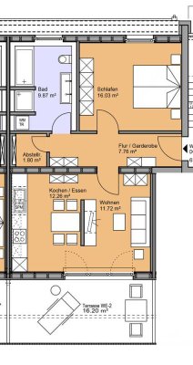 Neubau-Erstbezug in ruhiger Lage – Energieeffizienz - und eine Garage optional.