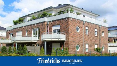 Obergeschosswohnung mit Balkon, Garage und Kellerraum in Edewecht - zentrale Lage