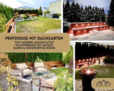 Traumhafte Dachgeschosswohnung mit Privatgarten auf riesiger Dachterrasse! Luxus Pur auf 188qm!