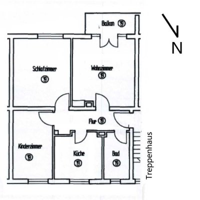 Geschmackvolle 3-Raum-Wohnung mit gehobener Innenausstattung mit Einbauküche in Frankfurt am Main