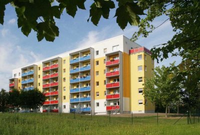 Gemütliche 2-Raum-Wohnung mit Dusche, Balkon und Mietergarten