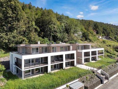 Velden HILLS! Bezugsfertige Neubau-Gartenwohnung mit Bergblick