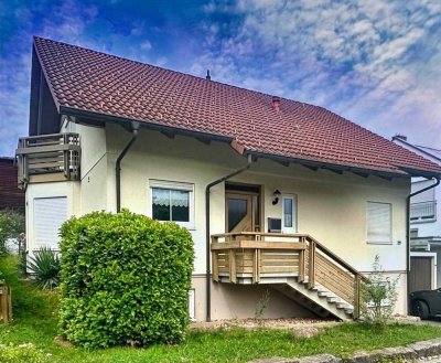 Einfamilienhaus mit Blick auf die Achalm