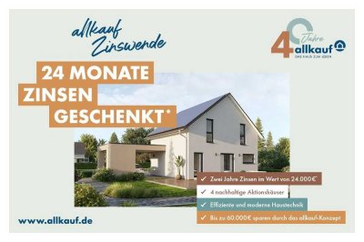 Traumhaus für alle Wünsche - Step 4 inkl. top Grundstück - zu 1A Preis/Leistungen + Liefergarantie!