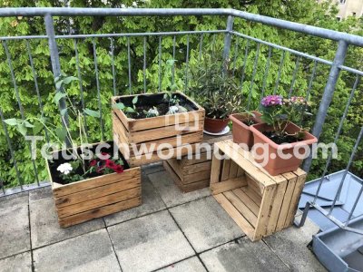 Tauschwohnung: Wunderschöne 3,5 Raum WG mit Dachterrasse und Balkon