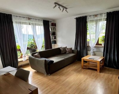 Schöne helle teilmöblierte 3-Zimmer-Wohnung mit Balkon und EBK in Schwäbisch Gmünd Hussenhofen