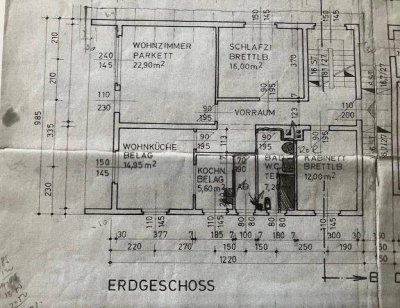 schöne, helle 85 m2 große Erdgeschoßwohnung in Zweifamilienhaus längerfristig zu vermieten