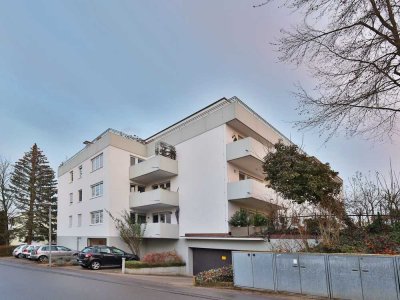 Vermietete Wohnung mit toller Aussicht und Balkon