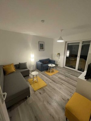 Möblierte 3-Zimmer-Wohnung mit Terrasse und EBK in Freilassing