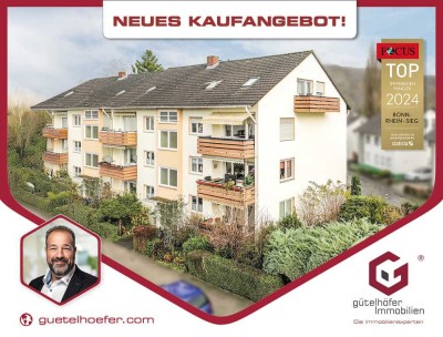 Für Kapitalanleger! Solide vermietete 4-Zimmerwohnung mit Balkon und Garage in Remagen