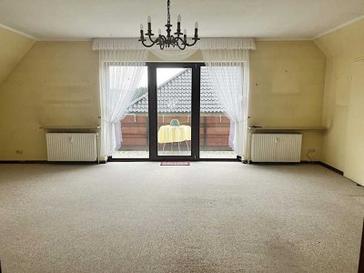 Drei-Zimmer-Wohnung mit Balkon im DG in ruhiger Wohngegend von Lüchow