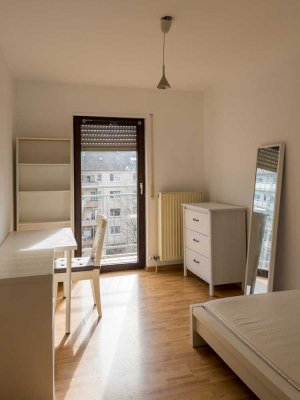 Schönes möbliertes 1-Zimmer Apartment, mit Balkon, zentral gelegen