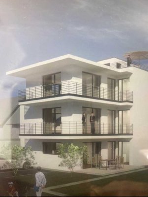 Neuwertige Penthouse-Wohnung mit drei Zimmern sowie Balkon und EBK in Bad Wurzach