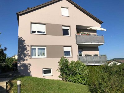 Schöne 2-Zimmer-Terrassenwohnung im Untergeschoss in Mögglingen in sehr zentraler Lage