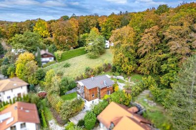 Ein Ort zum Aufatmen: Idyllisches Landhaus mit Panoramablick auf die Alpen