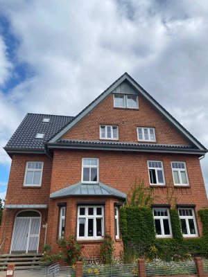 2-Zimmer-DG-WHG Loggia mit Kanalblick und Garten in Rendsburg