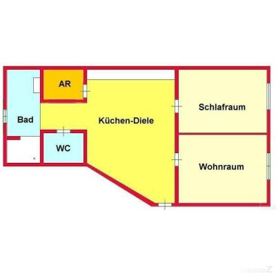 Provisionsfrei: günstige, möblierte 2-Zimmer-Altbauwohnung Nähe Schillerplatz/TU ab 15.04.2025