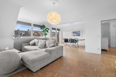 RIDA FLATS - Münster! Stilvolle Wohnung mit Design-Highlights und Kanalblick!