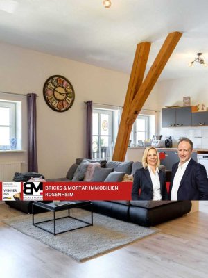 ***100m² + 100m² + 50m² / renovierte 4-Zimmer-Wohnung / reichlich Platz für Frischluftfanatiker***