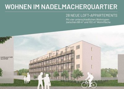 Erstbezug: 4-Zimmer-Loft-Wohnung mit gehobener Innenausstattung - nur noch eine Wohnung verfügbar!