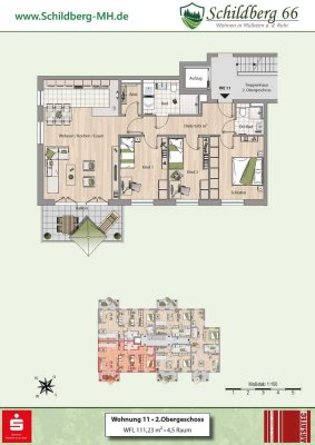 Schildberg 66 
Neubau von 17 Eigentumswohnungen